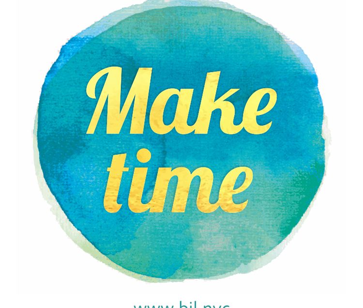 Make time to dance.