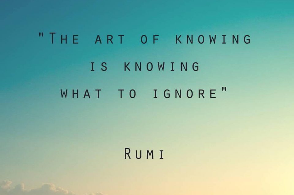 Productivity Advice from Rumi