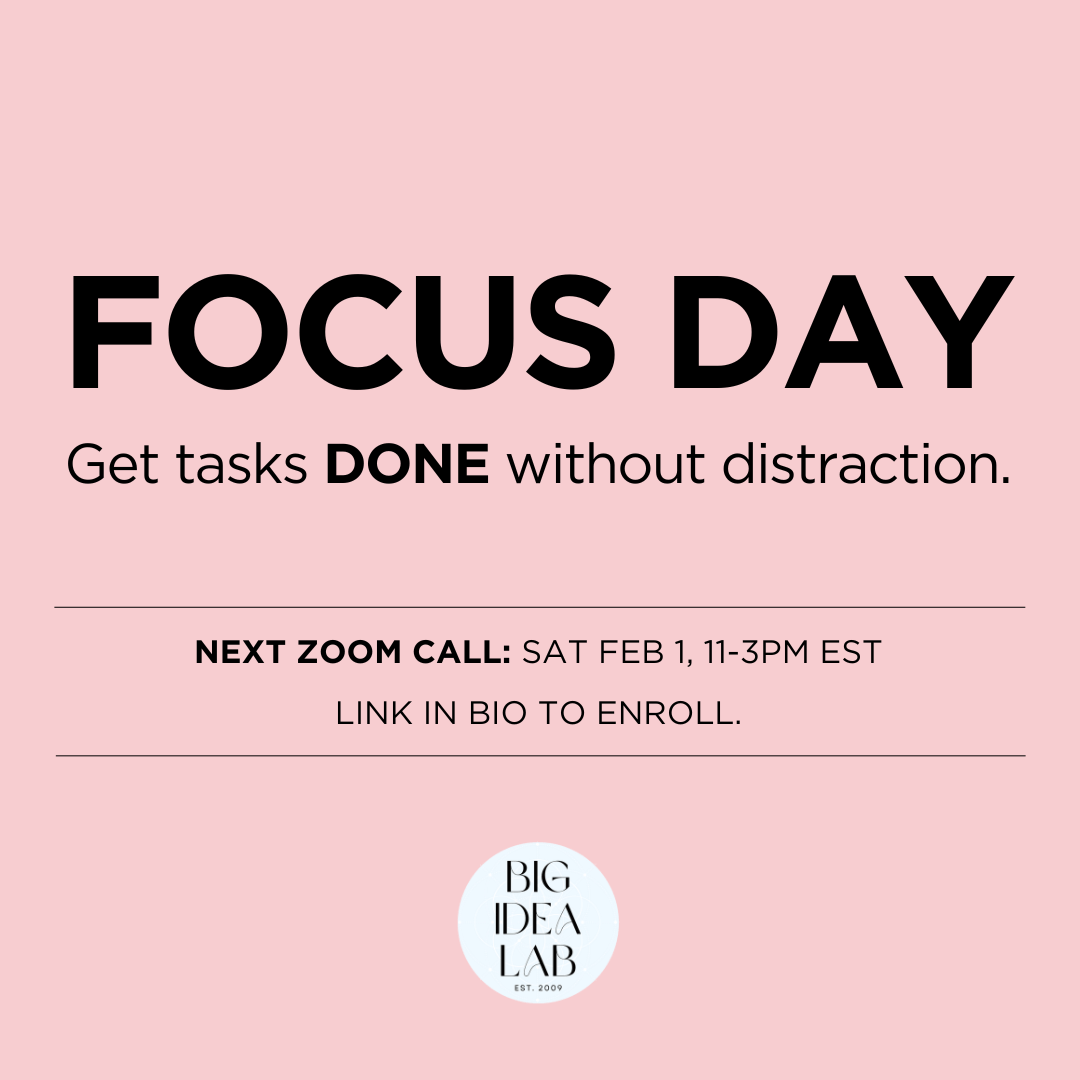 Focus Day - Feb 1, 2025